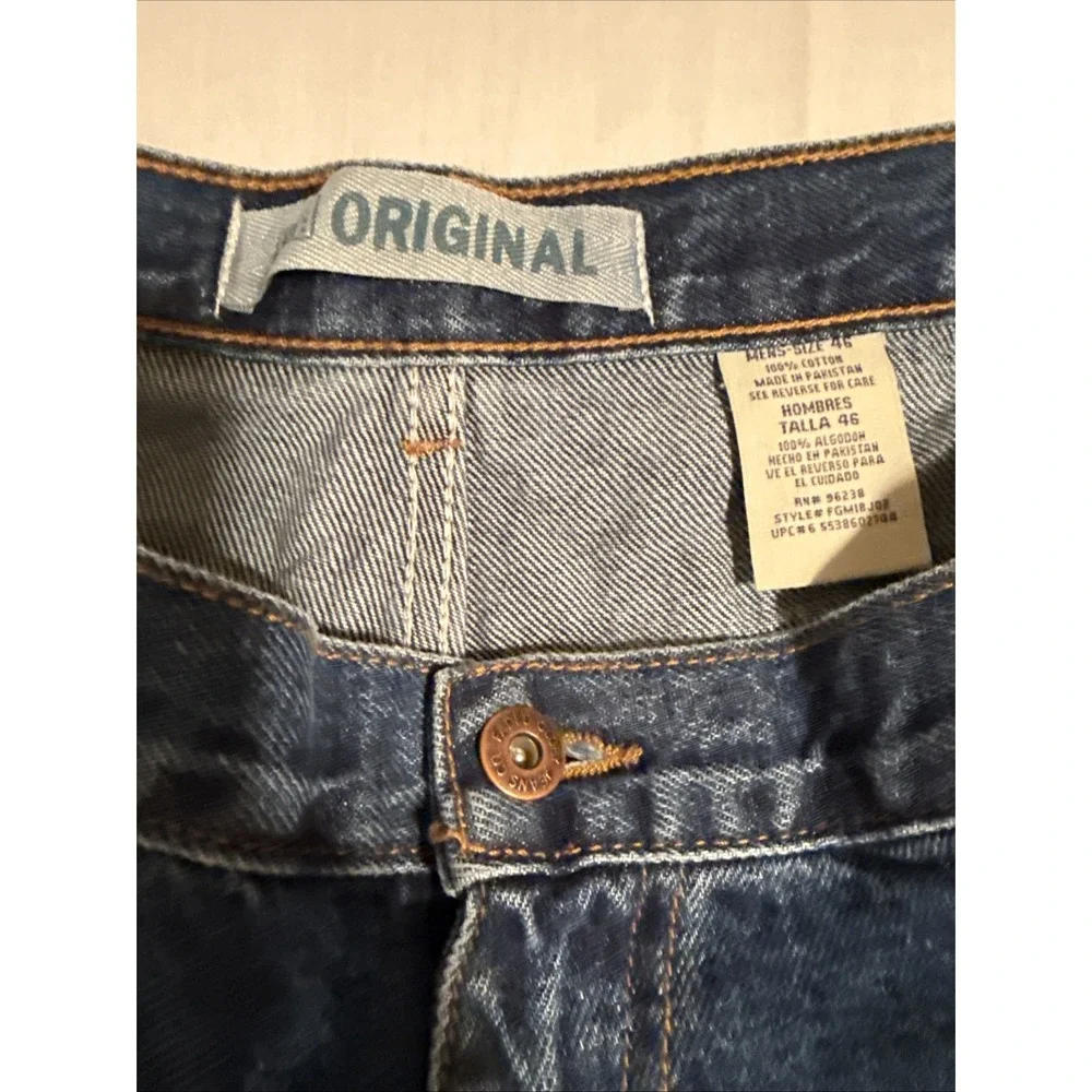 SHORTS JEANS CARPENTER MENS 42 NWT Faded Glory‎ Blue